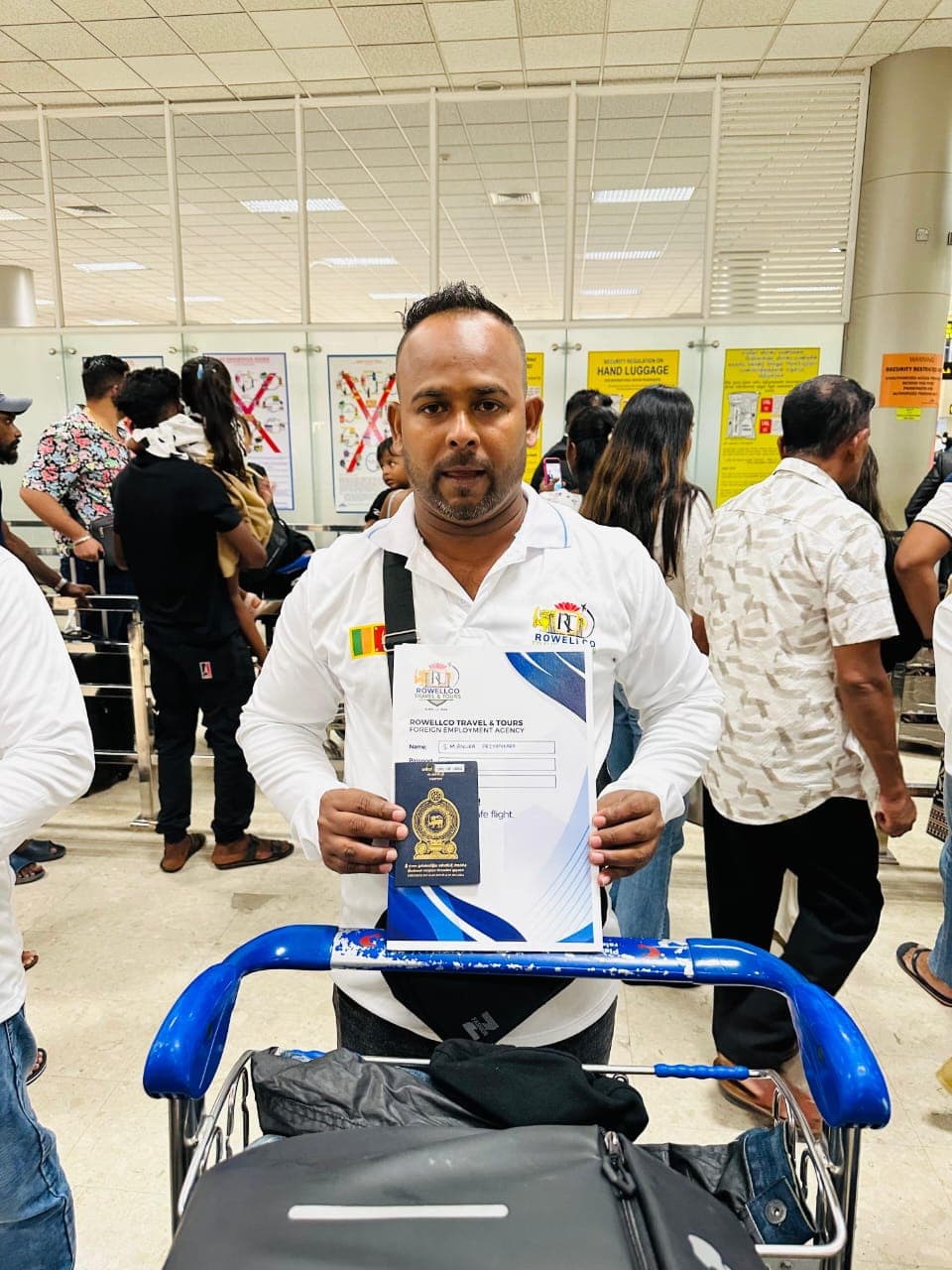 Candidate visa approval success photo