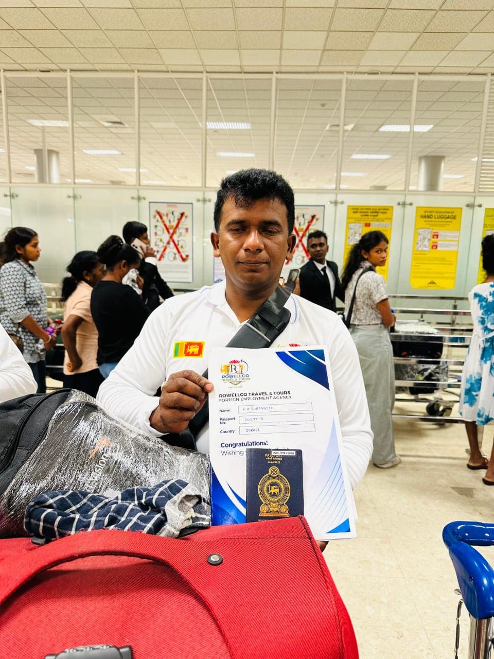 Client visa grant success photo