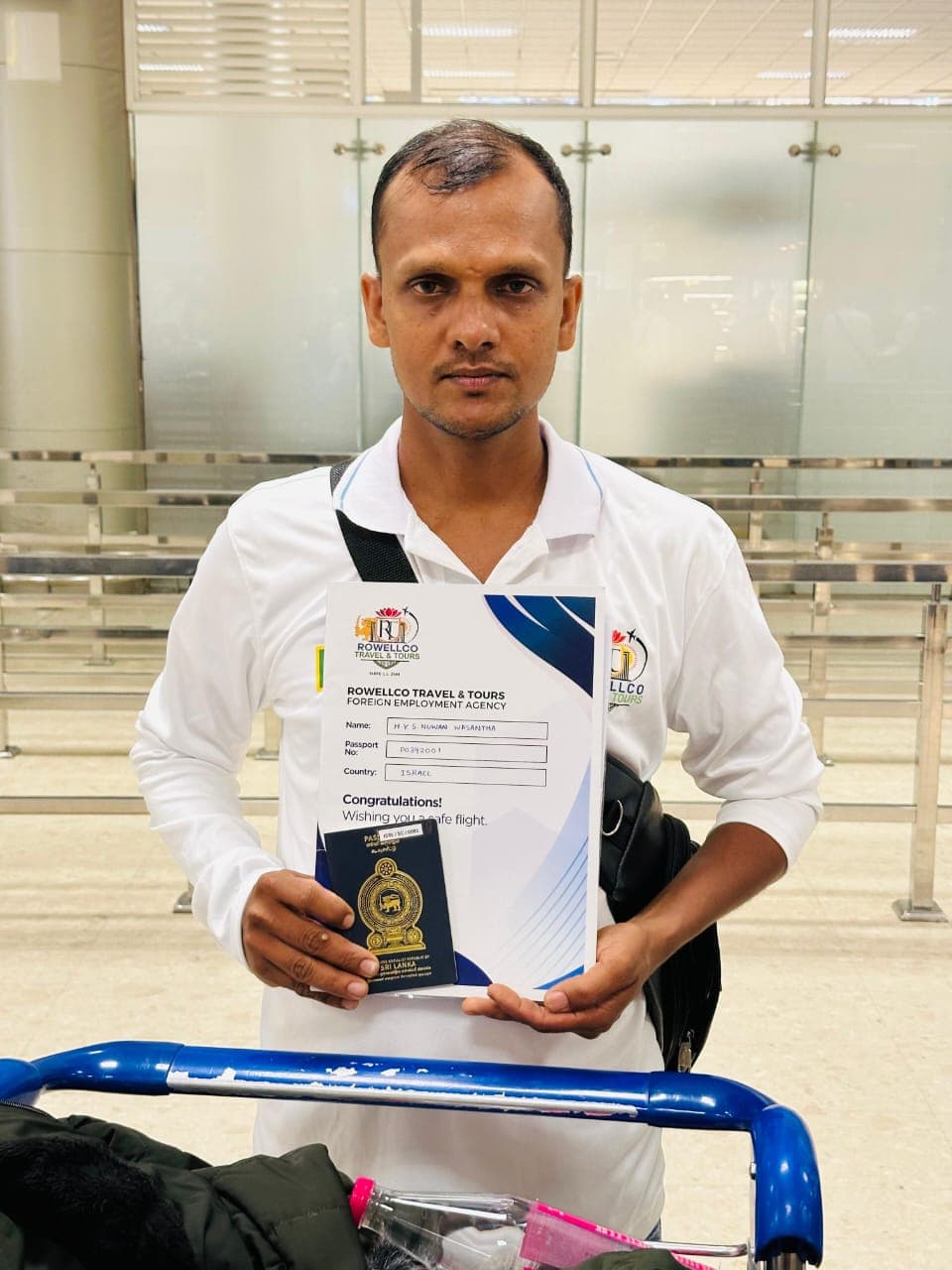 Client departure and placement success photo