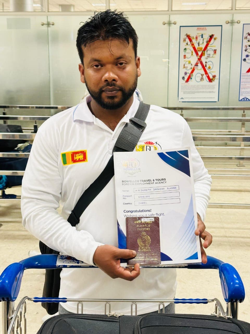 Candidate overseas placement success photo