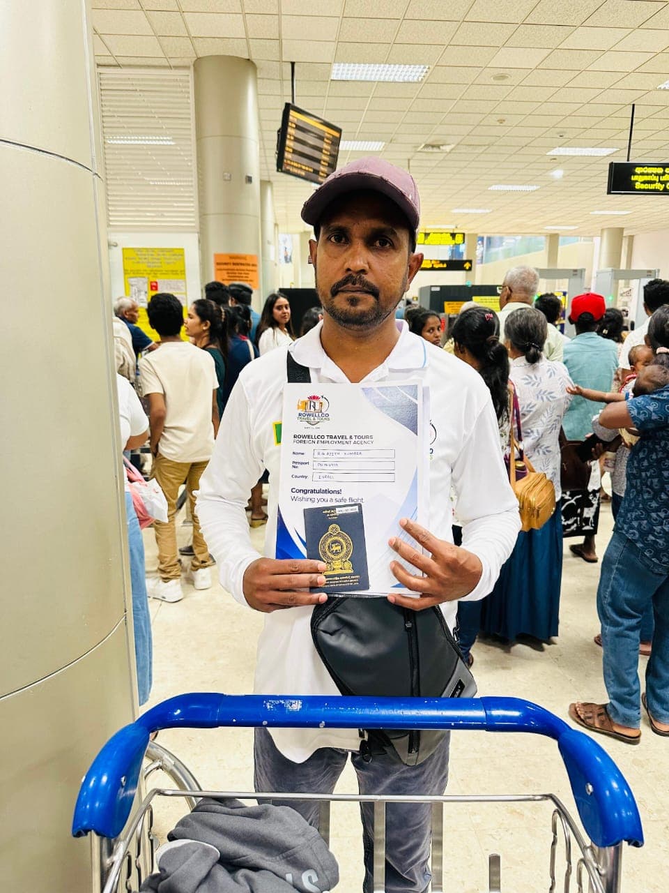 Client visa achievement photo