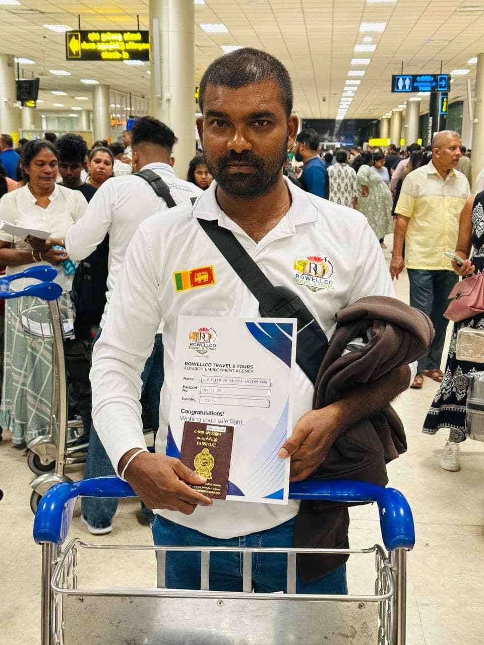 Work visa issuance success photo